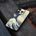 thumbnail image 4 of FINCIBO Soft Rubber Protector Cover Case for Apple iPhone 14 Pro 6.1" 2022, The Great Wave Off Kanagawa, 4 of 5