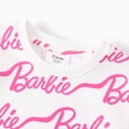 thumbnail image 5 of Barbie Toddler Girls Outfit Set All-Over Print Ruffle Sleeve T-Shirt with Skirted Shorts 2 Piece Summer Set Girls Fashion Sizes 2Y, 5 of 9