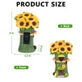 thumbnail image 3 of Yard Light Sunflower House Lamp Solar Powered Garden Lights - Best Garden Gifts for Mothers Day, Housewarming, Festival, 3 of 8