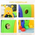 thumbnail image 6 of Qaba Kids Caterpillar Tunnel Climb-N-Crawl Play, 106.75" x 39.75" x 41.25", 6 of 9