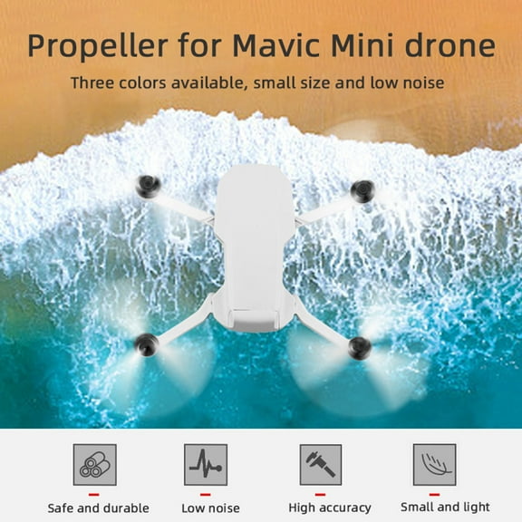 2 Pairs Mini Portable Blade Silent Drone Propeller for DJI Mavic Mini