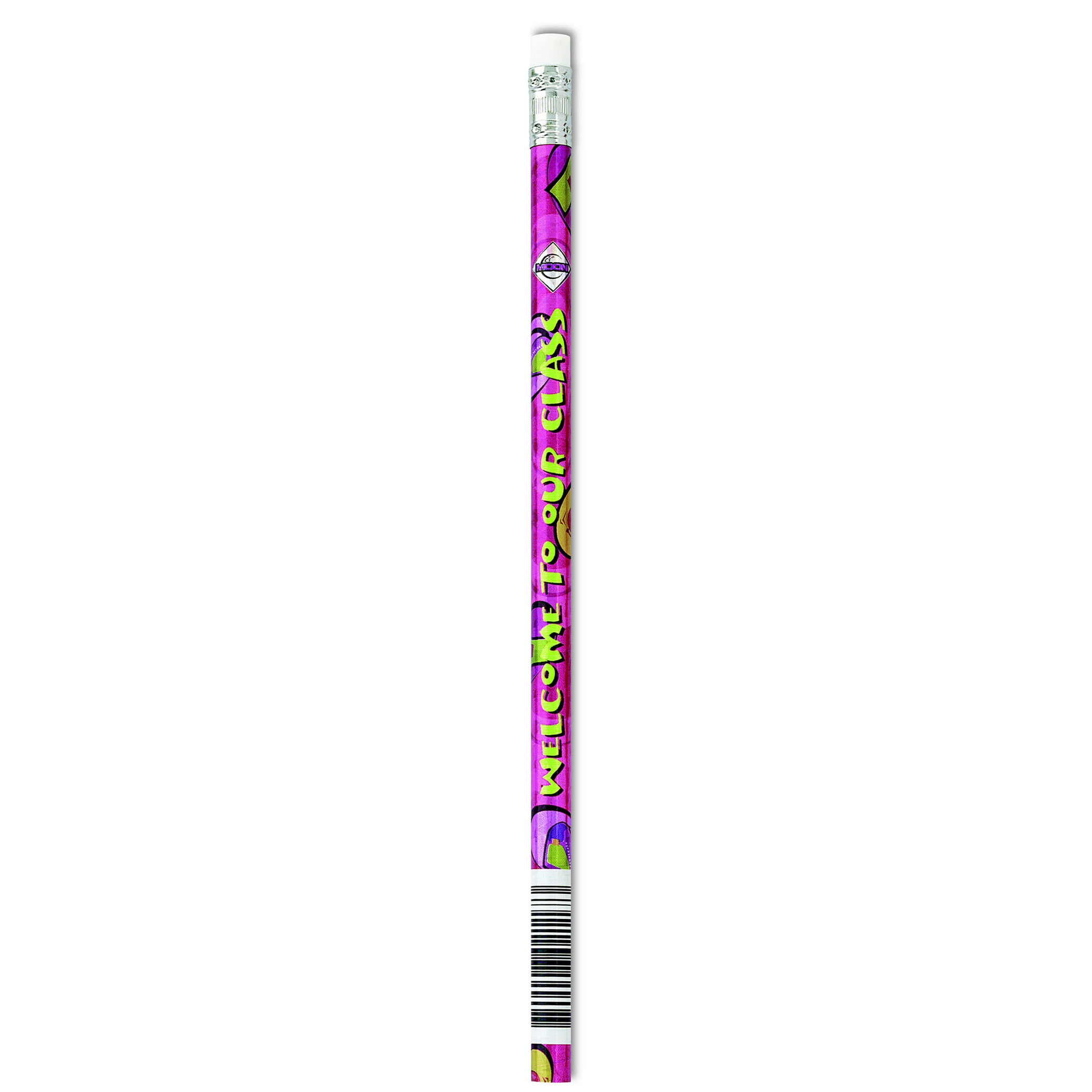Moon Products Pencils Welcome To Our Class, 12 Per Pack, 12 Packs