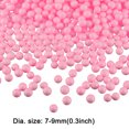 thumbnail image 3 of Uxcell Polystyrene Foam Ball Beads Round for the Arts DIY Crafts Party Decorations Fillings of Vase Pillow Pink 0.3inch, 3 of 5