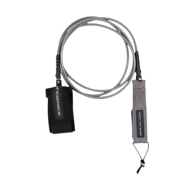 Siruishop Surfboard Leash Fishboard Safety Leash Raft Kayak Rope Strong Surf Foot Rope Gray 7Ft