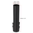 thumbnail image 2 of Uxcell Plastic Candle Socket Covers Sleeves for Chandelier Black 22x105mm, 2 of 5