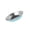 Blue, variant on HOARBOEG Stainless Steel Pet Bowl Shallow Wide Cat Dog Food Dish Multi-Pet Feeding Bowl for Dry Wet Food