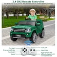 thumbnail image 3 of Historyli Vehículo de 12 V para niños pequeños y Grandes | Juguete eléctrico 2 en 1 controlado por Padres con suspensión de Resorte,3 velocidades,Luces LED,música,Verde, 3 of 9