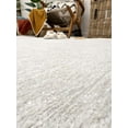 thumbnail image 4 of Alfa Rich 7x10 White Area Rugs for Living Room Bedroom Kitchen Decor Cotton Washable Pet Friendly, 4 of 5