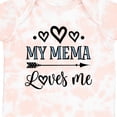 thumbnail image 4 of Inktastic My Mema Loves Me Girls Girls Baby Bodysuit, 4 of 5
