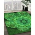 thumbnail image 2 of Ahgly Company Indoor Rectangle Patterned Green Area Rugs, 2' x 3', 2 of 6