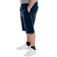 thumbnail image 2 of Wrangler Men's Big and Tall Cargo Fleece Pocket Short ,Big size up to 6XL, 2 of 4
