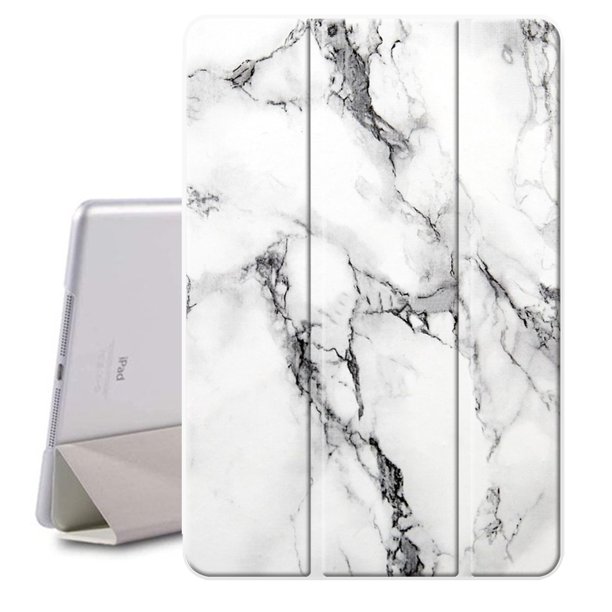 Lovely Ipad Case Marble Aesthetic Ultra Slim Case Fashion Vintage Style Perfect Fit Pu Leather Flip Fold Stand Tablet Case Cover For Apple Ipad Mini6 Ipad Air 1 2 3 Ipad Pro 11 Ipad Pro 12 9