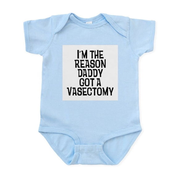 CafePress - Vasectomy Infant Bodysuit - Baby Light Bodysuit, Size Newborn - 24 Months