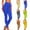 Style1-Blue leggings for women, variant on Mceream High Waisted Leggings for Women Tummy Control Soft Stretch Seamless Gym Tights for Sports Fitness Yoga Pants Plus Size Yellow M