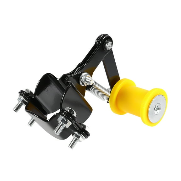 TABLZONE Chain Tensioner Bicycle Chain Tensioner Yellow 1Set 4.3x3.5x0.8In