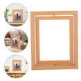 thumbnail image 1 of GOOHOCHY floating picture display Rotating Photo Frame Multi Wood Double-sided Display for Adults 1Pcs, 1 of 8