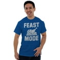 thumbnail image 5 of Feast Mode Thanksgiving Men's Graphic T Shirt Tees Brisco Brands S, 5 of 6
