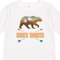 thumbnail image 4 of Inktastic South Dakota Vacation Bear Silhouette Boys or Girls Long Sleeve Toddler T-Shirt, 4 of 5