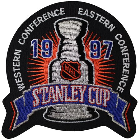 Detroit Red Wings Floor 1997 NHL Stanley Cup Finals Jersey Patch Detroit Red Wings vs. Philadelphia Flyers ()