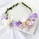 thumbnail image 2 of Bohemia Style Wedding Flower Headband Floral Crown Garland Headpiece for Wedding Party, 2 of 3