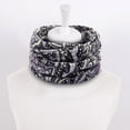 thumbnail image 2 of lnmuld Double Knit Printed Neck Warmer Scarf for Men and Women Autumn Winter Fashion Accessory Size:One Size, 2 of 4