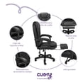 thumbnail image 2 of Silla Escritorio Oficina Ejecutiva Ergonómica Con Reposapiés, 2 of 5