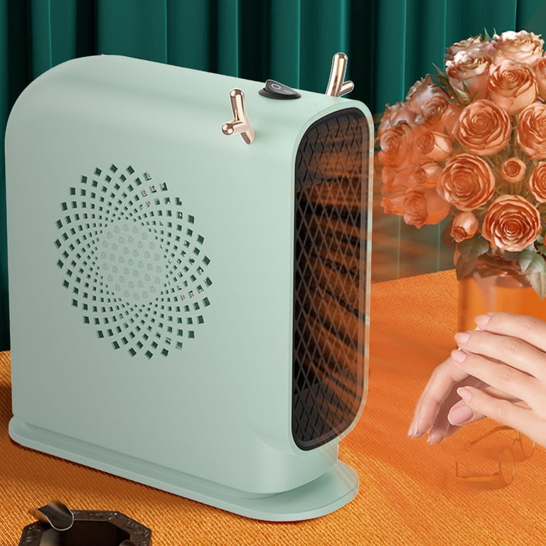 Vikakiooze Space Heaters for Indoor Use, Fast Heating Electric Heater Fan  Mode and Adjustable Thermostat, Auto Safety Shut-Off System, Quiet and  Portable for Office Bedroom Use - Walmart.com