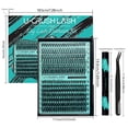 thumbnail image 3 of DHARMONAL Kit d'Extension de Cils Kit de Grappes de Cils Individuels Colle et Scellant pour Extensions de Courbure D Grappes d'Emballage de Cils Volume Extensions.03 Volume Cils Fond Bande de Cils, 3 of 4