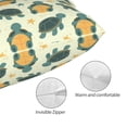 thumbnail image 3 of Balery Cartoon Turtles Funda de Cojín Estampada, Regalos para Mujeres, Regalos de Amor para Ella, Regalos para Novia o Esposa, Funda de Almohada-20"x30", 3 of 6