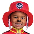 thumbnail image 3 of Paw Patrol Marshall Disfraz de sombrero y mono para niños, traje de personaje de la película Paw Patrol con insignia, clásico tamaño mediano (3T-4T), 3 of 3