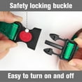 thumbnail image 3 of HAHDAXIA Collier Martingale pour Chiens, Collier pour Chien Réfléchissant Robuste pour la Sécurité, Boucle à Dégagement Rapide, Colliers en Nylon Ajustables pour Chiens Moyens pour la Marche et l'Entraînement, Vert, m, 3 of 7