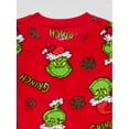 thumbnail image 2 of How the Grinch Stole Christmas Holiday Boys Long Sleeve Top and Pants Pajama Set, 2-Piece, Sizes 4-12, 2 of 3