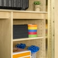 thumbnail image 3 of Wood Designs 990541 Adjustable 3 Shelf Wardrobe Unit, 84" Height, 3 of 15