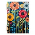 thumbnail image 7 of FORMRS 1-Subject Spiral Notebook 8" x 5" College Ruled 60 Refillable Sheet A5 Hard Cover, Orange Colorful Flowers, 7 of 7