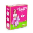 Waddle! Unicorn Bouncer! Inflatable Ride on Toy (Pink Shimmer