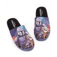 thumbnail image 3 of Star Wars: The Mandalorian - Pantuflas Slip-on Mandalorian, Baby Yoda para Hombre (Negro, Azul), 3 of 4