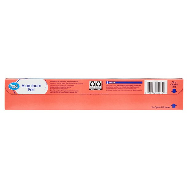 Great Value Foil - Foil foil for grocery retail - Walmart Business