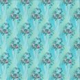 thumbnail image 1 of Ahgly Company Machine Washable Indoor Square Transitional Macaw Blue Green Area Rugs, 7' Square, 1 of 7