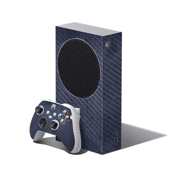 MIGHTY SKINS - Skin de fibra de carbono compatible con Xbox Series S - Enrejado de carbón | Acabado texturizado de fibra de carbono protector y duradero | Fácil de aplicar | Hecho en EE. UU.