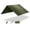 shape:Vinyl olive green, variant on Waterproofs Backpacking Campings Tarps Tent with Rope and Ground Nails Outdoor Awnings Shade Rain Tarps Garden Canopy