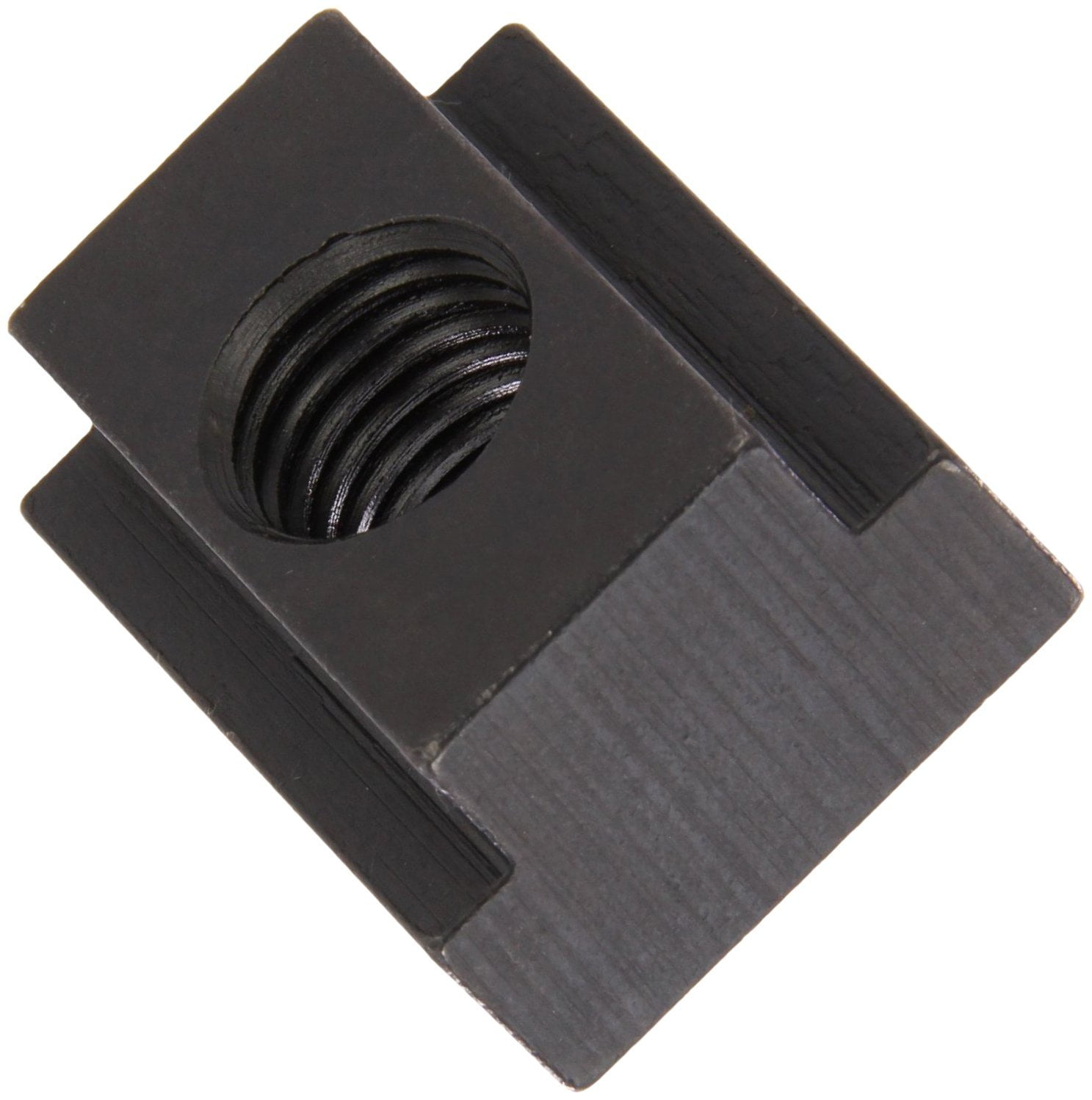 1018 Steel T-Slot Nut Made in US Pack of 5 Black Oxide Finish 5/8-11 Threads 3/4 Height 3/4 Slot Depth Grade 4 5/8-11 Threads 3/4 Height 3/4 Slot Depth Te-Co 41416