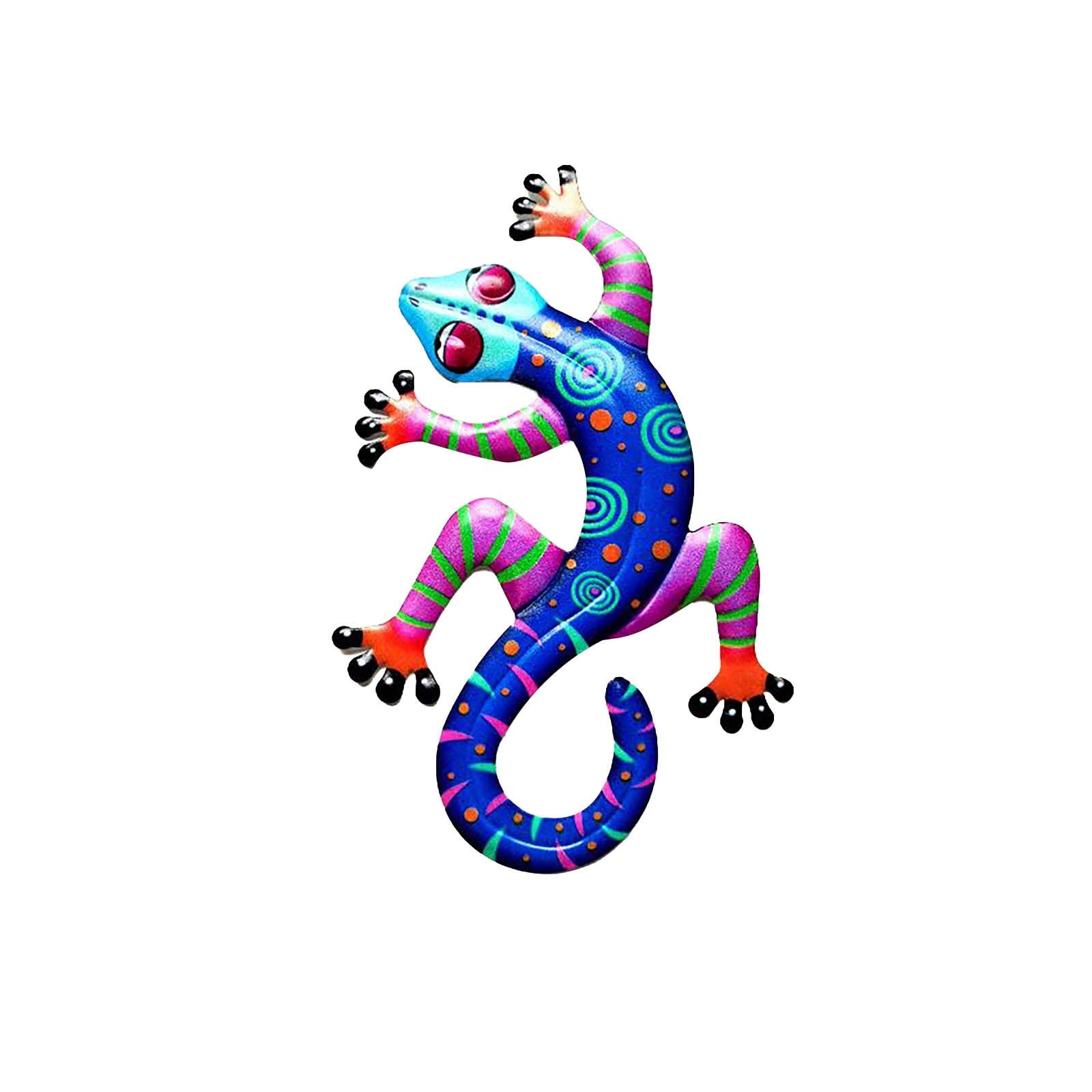 OAVQHLG3B Metal Geckos Inspirational Wall Art, Mexican Outdoor Wall