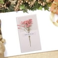 thumbnail image 5 of Christmas Charm Dried Flower Greeting Card Festive Design Natural Holiday Sentiments Idea, 5 of 5