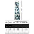 thumbnail image 6 of HA-EMORE Womens Summer Deep V Neck Floral Adjustable Spaghetti Strap Sundresses Beach  with Pockets, 6 of 9