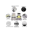 thumbnail image 5 of Skksst Pet Winter Clothes Padded Puffer Vest Jacket Dog Waterproof Reflective Warm Coat, 5 of 5