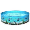 thumbnail image 2 of Piscine Portable Rigide Sans Gonflage Piscine Pliable Piscine Familiale Piscine pour Bébés Adultes, 2 of 7