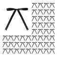 thumbnail image 1 of 100 Piezas de Lazos Lazo Giratorio A Granel 5 X 7 Pulgadas, Lazos Cinta Satén para Envolver Regalos, Pasteles, Bolsas Golosinas, Manualidades, Regalos de Bricolaje, Bodas, Bebés B, 1 of 6