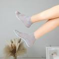 thumbnail image 5 of 5 Pairs Women's Lace Ankle Socks Mesh Lace Fishnet Ankle Socks for Girls Accessories Dress, 5 of 5