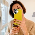 thumbnail image 7 of Compatible with iPhone 11 12 13 mini 14 15 16 Pro Max Plus Wallet Case with Card Holder, PU Leather Kickstand Card Slots Case ( Cyber Yellow, iPhone 14 Pro Max), 7 of 7