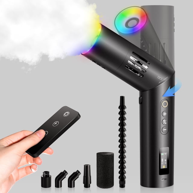 Máquina de niebla COLBOR CF5 portátil de 40 W con mando a distancia